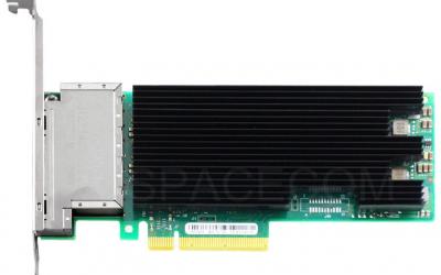 SPACECOM 10GE server network adapter with four electrical ports