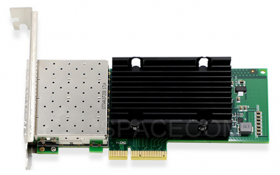SPACECOM Gigabit four optical port server nic