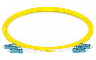 SPACECOM LC/UPC-LC/UPC Single-mode dual-fiber Optical Fiber Patch Cord-2.0mm LSZH