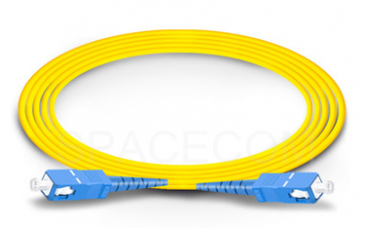 SPACECOM SC/UPC-SC/UPC Single-mode single-fiber Optical Fiber Patch Cord-2.0mm LSZH