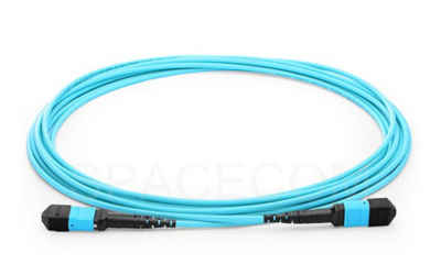SPACECOM MPO-MPO Multimode Optical Fiber Patch Cord LSZH