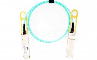 SPACECOM 40Gb/s QSFP+ Active Optical Cable