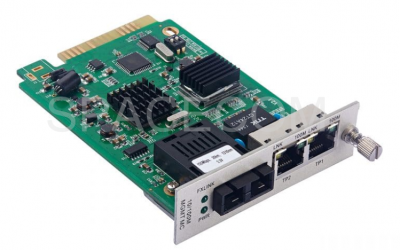 SPACECOM Managed Gigabit Media Converter