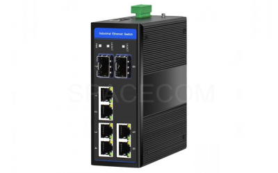 SPACECOM  6×10/100/1000Base-TX + 2×100/1000Base-FX SFP