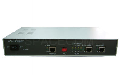SPACECOM Protocol Converter 4E1 to 10/100M
