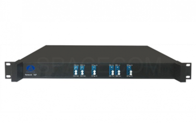 SPACECOM Two single-mode bidirectional 1X2 passive serial optical splitters