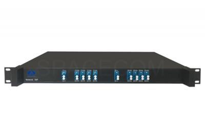 SPACECOM Four-channel multi-mode unidirectional 1X4 passive bypass optical splitter