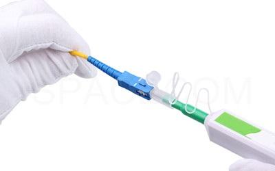 Optical fiber cleaning pen